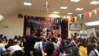 Manoj gajurel nepali comedy in the uk 2014 मनोज गजुरेलको चर्तिकला -1