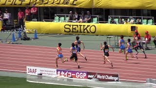 中学男子4×100mリレー：セイコーゴールデングランプリ陸上 2019大阪