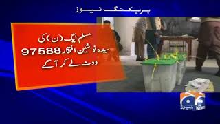 PML-N Ki Syeda Nosheen Iftikhar 97588 Votes Lekar Aagay