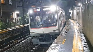 東急東横線5050系5151F各駅停車元町・中華街行き代官山駅到着(2023/9/15)