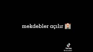 Məktəblər açıldı