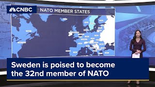 Sweden is poised to become the 32nd member of NATO