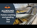 Potato washing and grading line | USA | POT | Allround Vegetable Processing