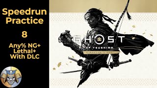 Ghost of Tsushima Speedrun Practice 8 - Any% NG+ Lethal+ With DLC