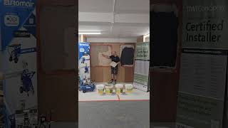 A hands-on guide to applying CorkSpray by trowel, YES Spray Cork by Trowel and a Plasterers Hawk!