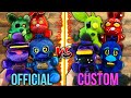 OFFICIAL Vs. CUSTOM Funko FNaF AR Plushies Comparison!