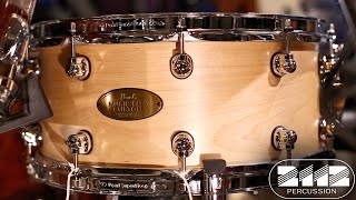 Pearl Music City Custom Solid Shell Snare Drum 6.5x14 - Natural