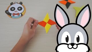 [Video Edukasi Anak] Origami Anak : Ninja Star