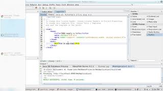 netbeans html form