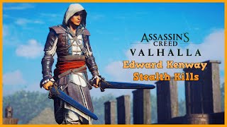 Edward Kenway Stealth Kills | Assassin's Creed Valhalla