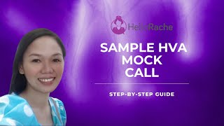 Sample HVA Mock Call | Basic Call Flow