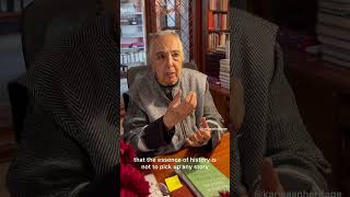 Prof. Romila Thapar insightful thoughts on Professional History vs Social Media #Romilathapar