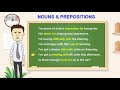 How to Use  Nouns  with Prepositions in English - Piseth TV HD