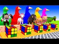 5 Giant Duck, Monkey, Piglet, chicken, dog, elephant, cow, sheep Transfiguration funny animal 2023