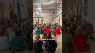 Mural Reveal at Maine Elementary