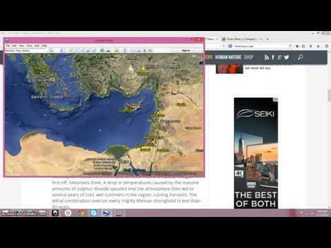 Did Santorini cause the plagues of Egypt?