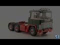 modelissimo road kings scania lbt 141 green white red 1976 1 18