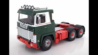 Modelissimo: ROAD KINGS SCANIA LBT 141 green-white-red 1976 1/18