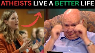 John Lennox Wisely Responds to a Confused Atheist on "Does Morality Exist without God?"