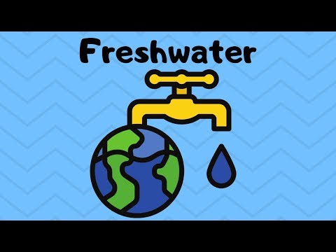 What is the main source of fresh water?