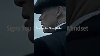 Signs You Have Strong Mindset|Peaky blinders🔥|Thomas Shelby|Status|Quotes|#youtubeshorts