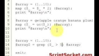 Perl Tutorial 13 - Functions: map, grep