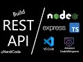 ⭐ Build REST API for Beginners with Node.js + Express.js + TypeScript. 📖 Fully Explained 🔍
