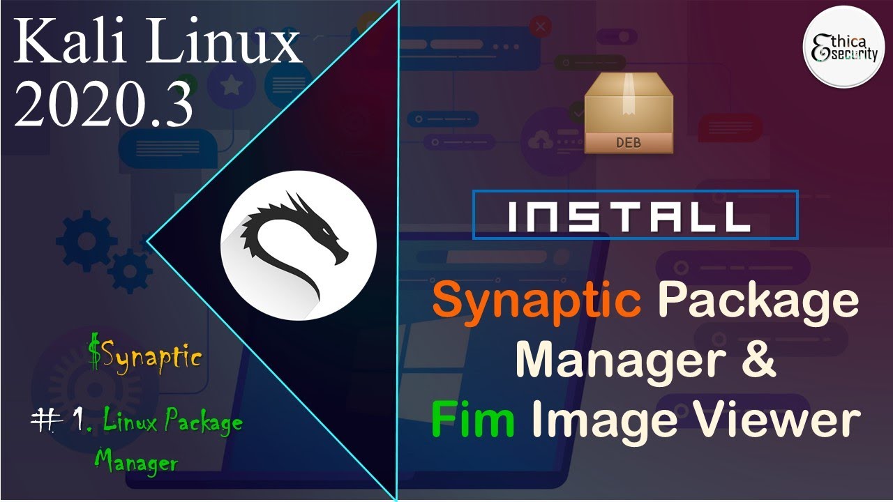 How To Install Synaptic Package Manager In Kali Linux | Install Fim ...