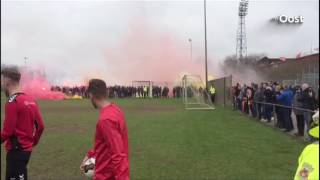 Derbykoorts stijgt, honderden fans bij laatste trainingen GA Eagles en PEC Zwolle