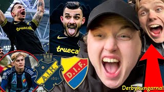 Vinner DERBYT efter SLAKT! - AIK vs Djurgården