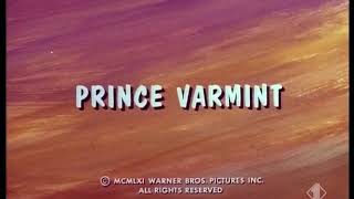 Prince Violent (1961) re-titling as 'Prince Varmint' two ways