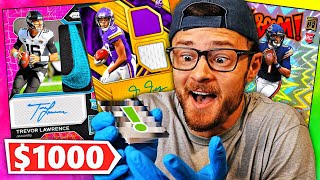 I DID A $1000 FOOTBALL PACK OPENING AND THINGS GOT OUT OF HAND..