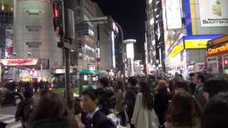 Shibuya At Night