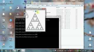 フラクタル図形を作ってみる (シェルピンスキーのギャスケット)