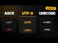 If You Can't Explain UTF 8 vs Unicode, Watch This