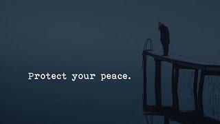 Protect your peace || English Quotes || #english #quotes #attitude #status