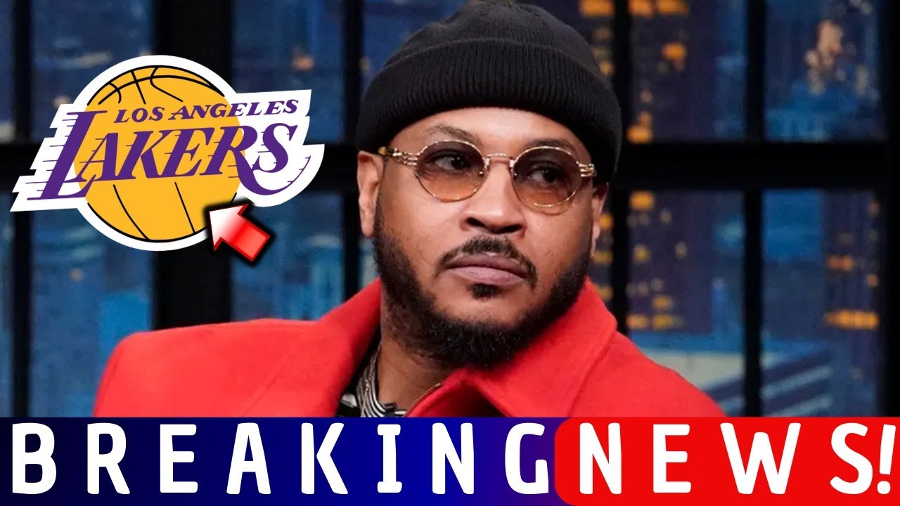 URGENT! SHAKE THE NBA! SEE WHAT CARMELO ANTHONY SAID ABOUT THE LAKERS ...