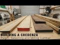 Selecting Lumber and Some Milling - Modern Credenza Build - Part 2