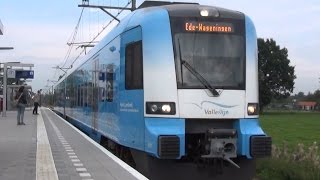 Protos 5031 halteert op Station Barneveld Zuid