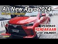 New Toyota Agya 2024  Manual Transmisi | Red Color | Toyota Tarakan ~ Spesikfikasi