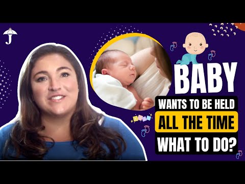 What do you do when your toddler wants to be held all the time?