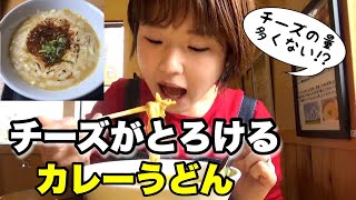 【富山グルメ】とろ〜りコクうま！チーズ好き必食 絶品カレーうどん【富山市新庄　東条うどん】