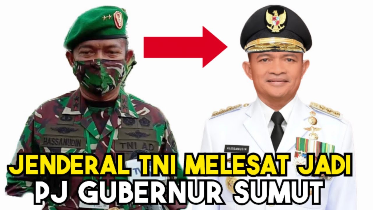 Mayjen TNI Hassanudin Melesat Jadi Pj Gubernur Sumut #tni #sumut #medan ...