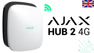 ✔️ Discover the new AJAX Hub 2 (4G) | Alarm System Central via SIM Card 📶 [UNBOXING]