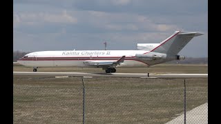 Kalitta 727 take off, YIP