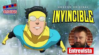 Interview w/ Robert Kirkman Creator of "Invincible". Out March 26 On Amazon Prime Video.