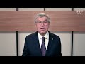 message du nouvel an 2025 du président du cio thomas bach “priorité aux valeurs”