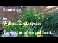 Sonnets Shakespeare Sonnet 47