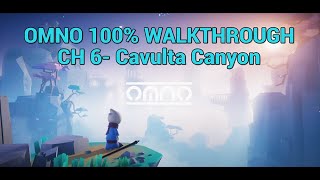 OMNO - Chapter 6: Cavulta Canyon 100% Walkthrough [PS5/PS4]