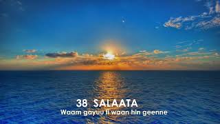 038 Salaata,   Waan gayu fi waan hin geenne